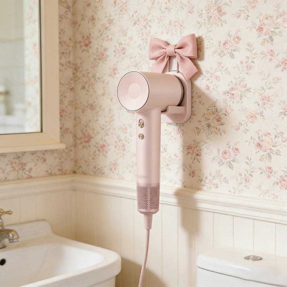 NEVORA High-Speed Hair Dryer - 110,000RPM Powerful Airflow, Nylon Fibreglass Body, Negative Ion Care, Magnetic Nozzle - Pink