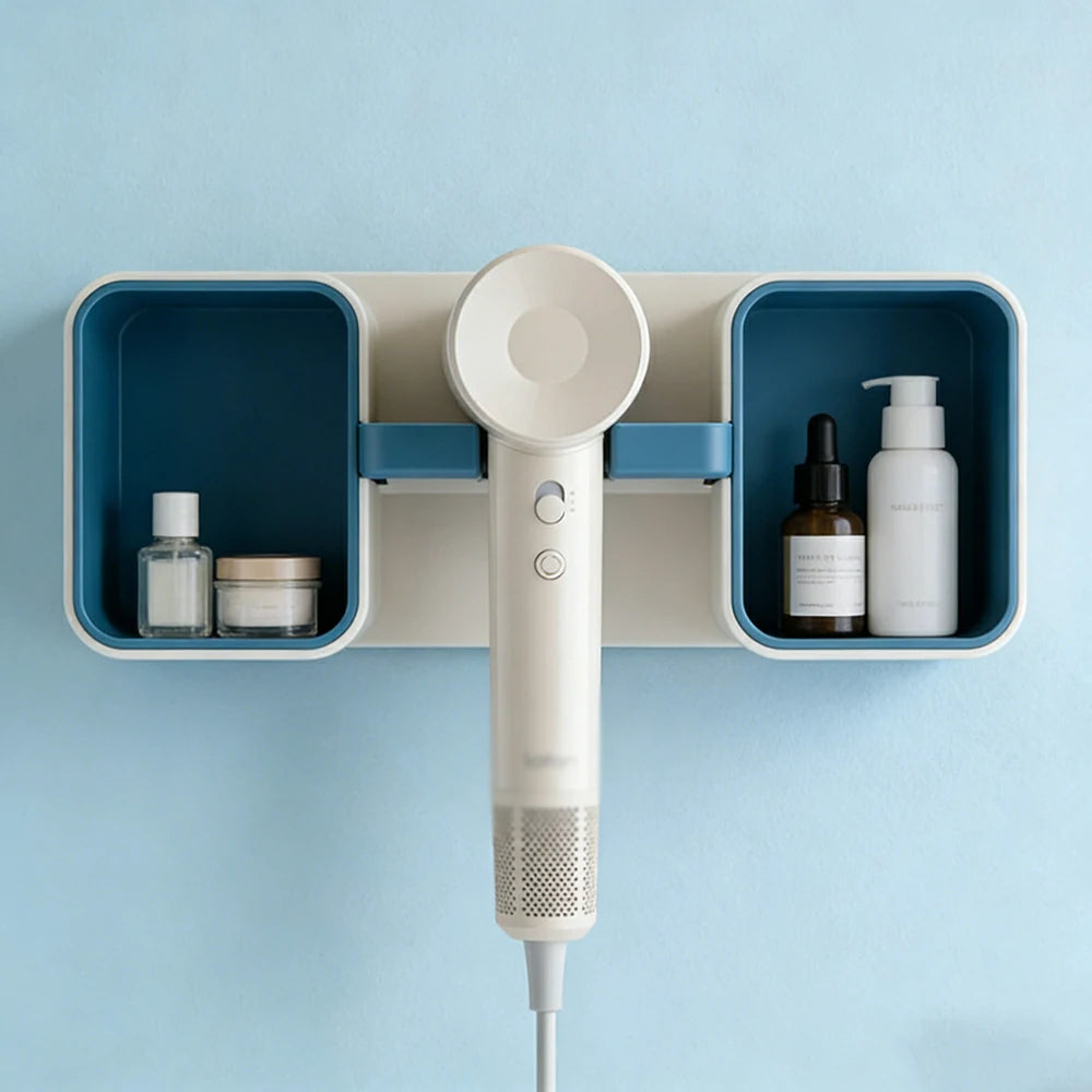 NEVORA High-Speed Hair Dryer - 100,000RPM Powerful Airflow, High-Gloss Finish, Negative Ion Care, Child Safe Mode - Beige