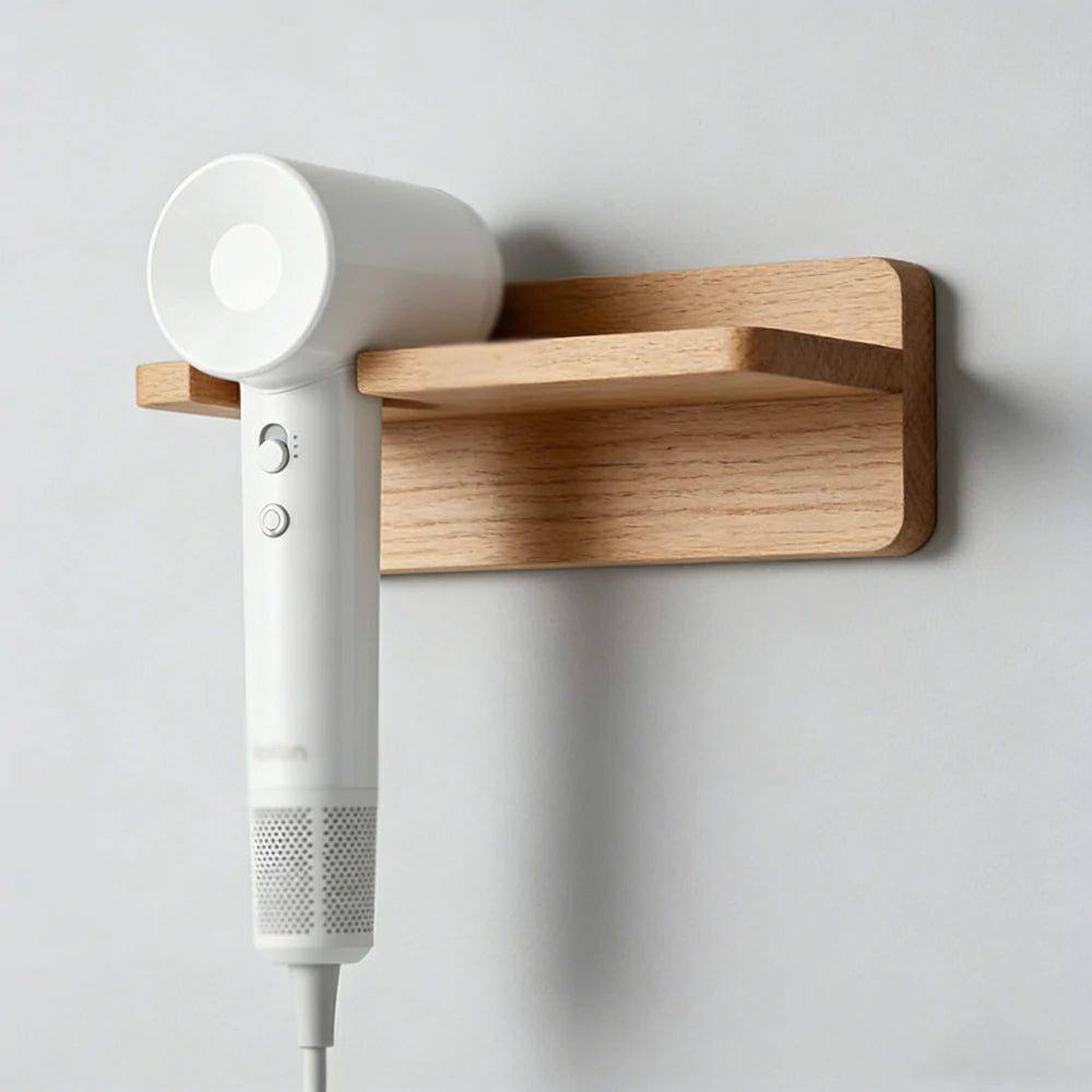 NEVORA High-Speed Hair Dryer - 100,000RPM Powerful Airflow, High-Gloss Finish, Negative Ion Care, Child Safe Mode - White