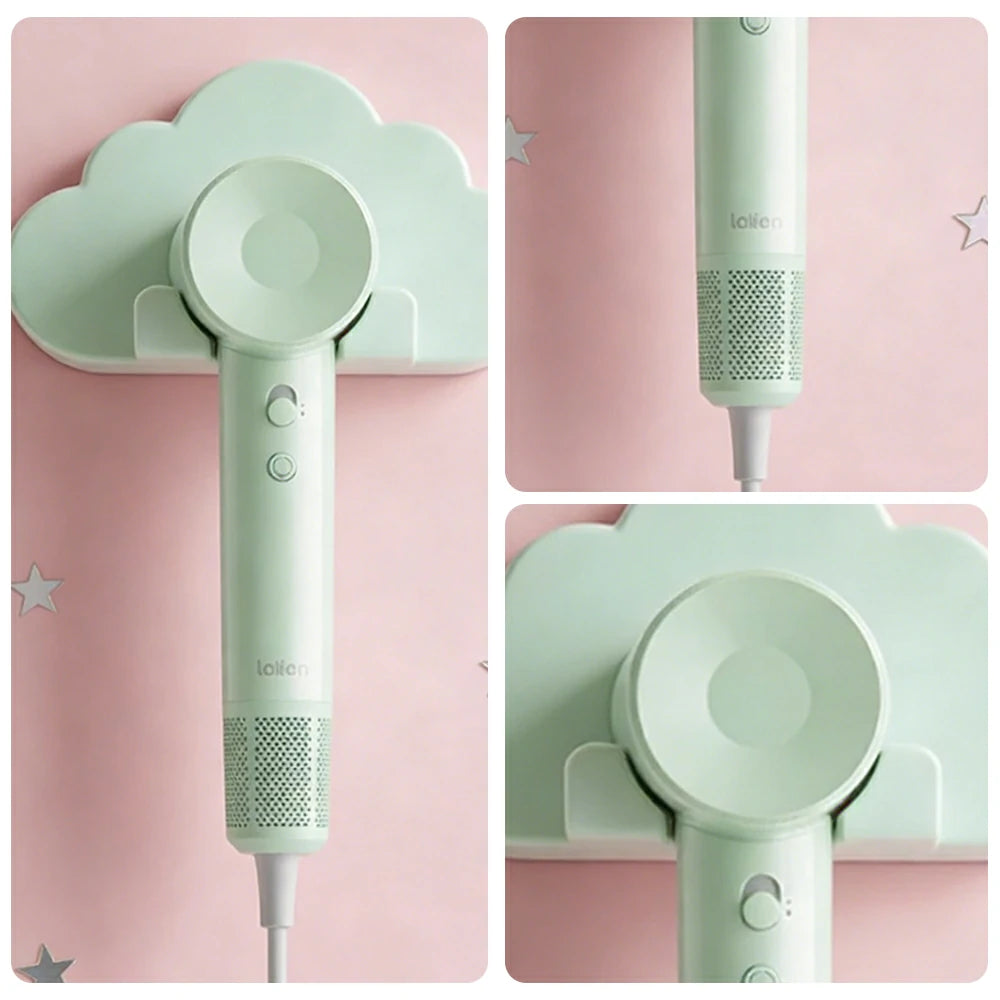 NEVORA High-Speed Hair Dryer - 100,000RPM Powerful Airflow, High-Gloss Finish, Negative Ion Care, Child Safe Mode - Green