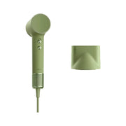 NEVORA High-Speed Hair Dryer - 110,000RPM Powerful Airflow, Soft-Touch Coating, 200M Negative Ions, Child Safe Mode - Green