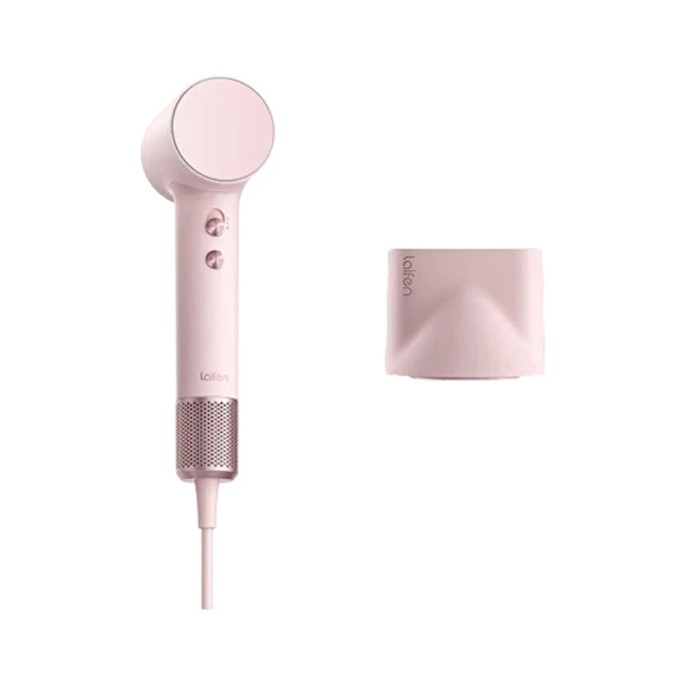 NEVORA High-Speed Hair Dryer - 110,000RPM Powerful Airflow, Soft-Touch Coating, 200M Negative Ions, Child Safe Mode - Pink