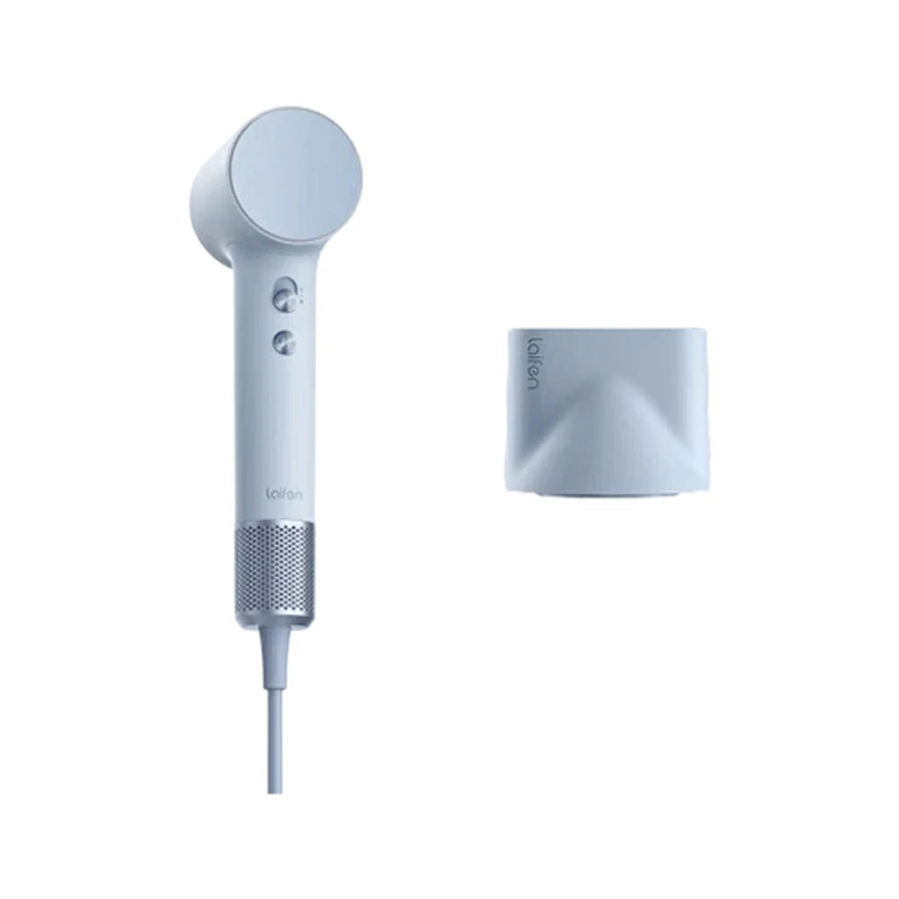 NEVORA High-Speed Hair Dryer - 110,000RPM Powerful Airflow, Soft-Touch Coating, 200M Negative Ions, Child Safe Mode - Blue