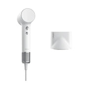 NEVORA High-Speed Hair Dryer - 110,000RPM Powerful Airflow, Soft-Touch Coating, 200M Negative Ions, Child Safe Mode - White