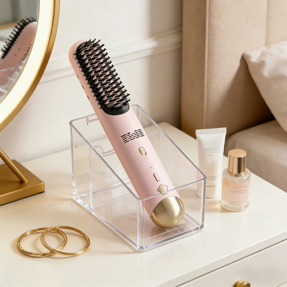 NEVORA Cordless Hair Styling Brush Fast Heating with Negative Ion Technology Thermal Balanced Design