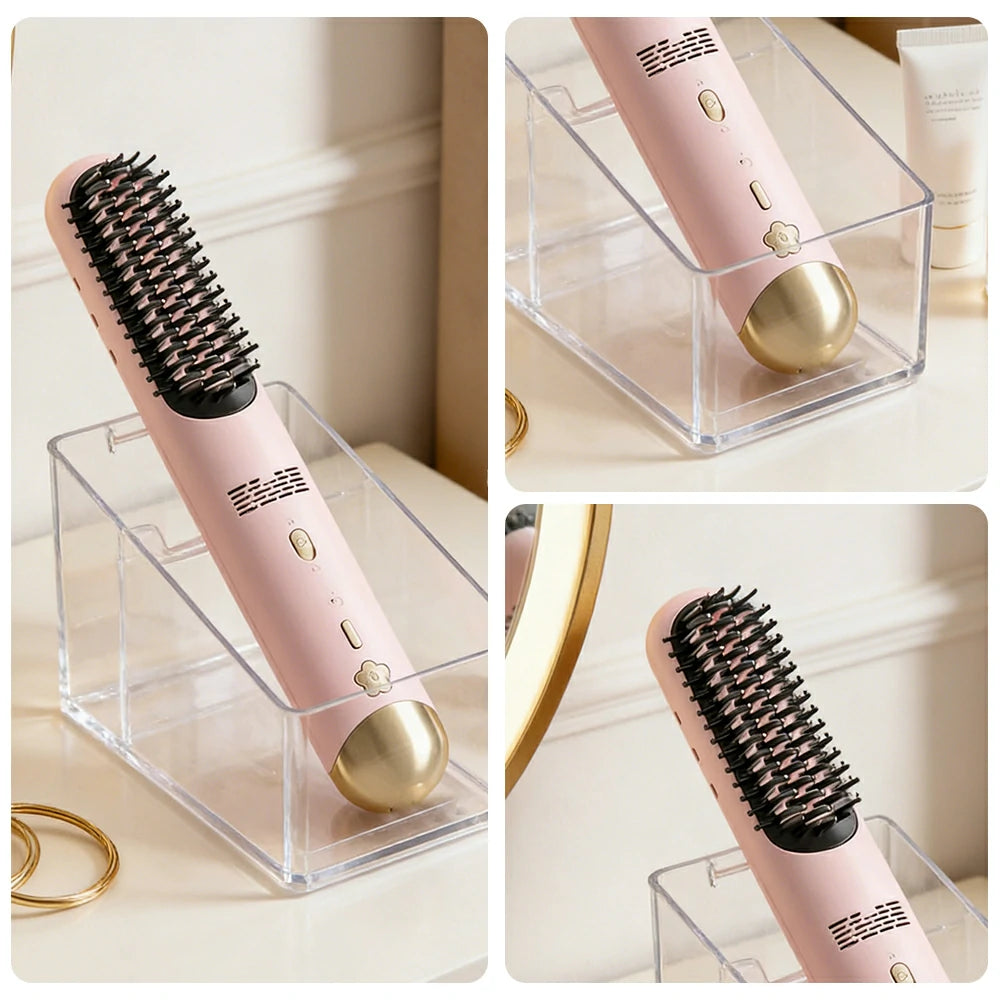 NEVORA Cordless Hair Styling Brush Fast Heating with Negative Ion Technology Thermal Balanced Design
