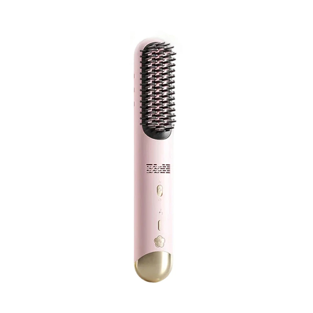 NEVORA Cordless Hair Styling Brush Fast Heating with Negative Ion Technology Thermal Balanced Design