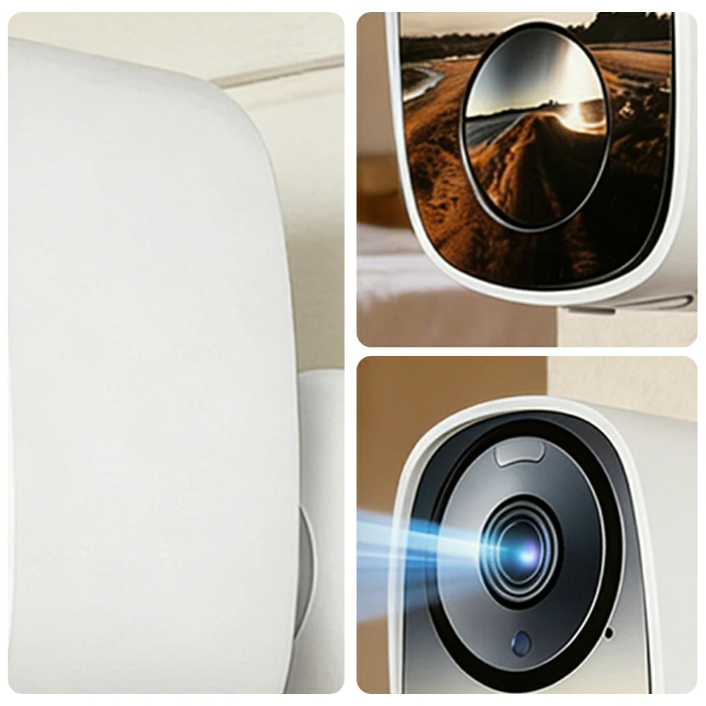 NEVORA Battery Outdoor Camera Wire Free Smart Motion Detection with Night Vision and Local Storage