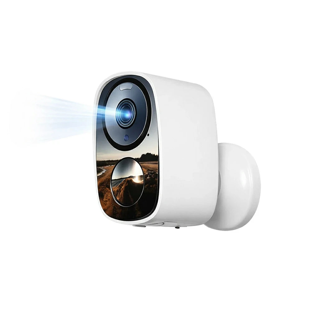 NEVORA Battery Outdoor Camera Wire Free Smart Motion Detection with Night Vision and Local Storage