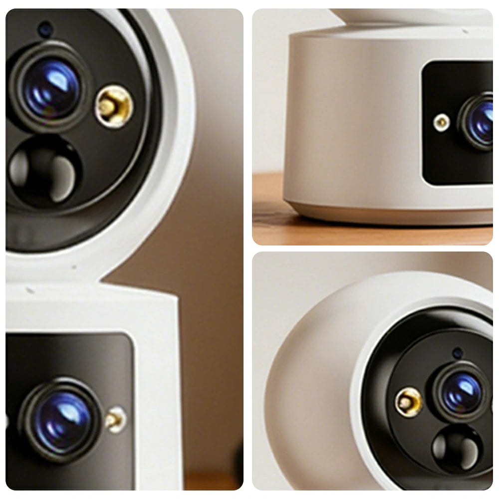 NEVORA Wireless Smart Security Camera Dual Camera Design Rechargeable Battery Full Colour Day Night