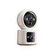 NEVORA Wireless Smart Security Camera Dual Camera Design Rechargeable Battery Full Colour Day Night