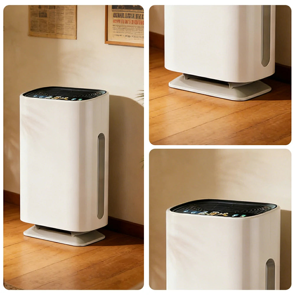NEVORA High Performance Air Purifier - Formaldehyde Reduction, Large Area Coverage, Low Noise - White