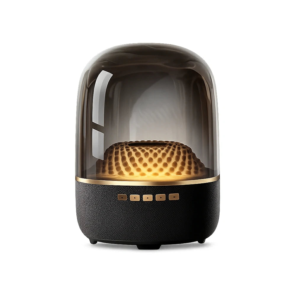 NEVORA Smart Bluetooth Speaker Powerful Bass Multi Unit Sound Long Battery Lighting Ambience Design