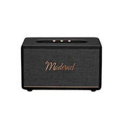 NEVORA Retro Bluetooth Speaker 60W Powerful Sound Dolby Surround Deep Bass Classic Knob Design - Black