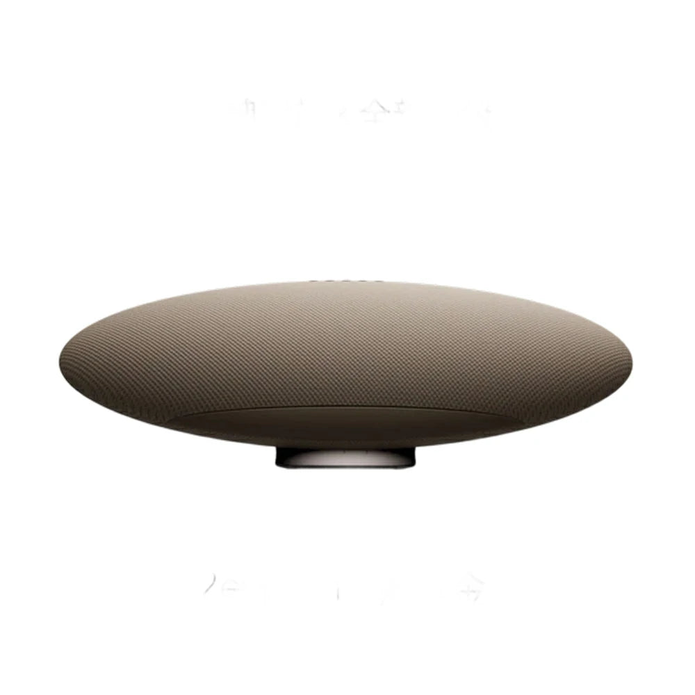 NEVORA Hi Res Bluetooth Speaker 96kHz 24bit Multi Channel Audio Dual Tweeter RGB Lighting Design - Gold