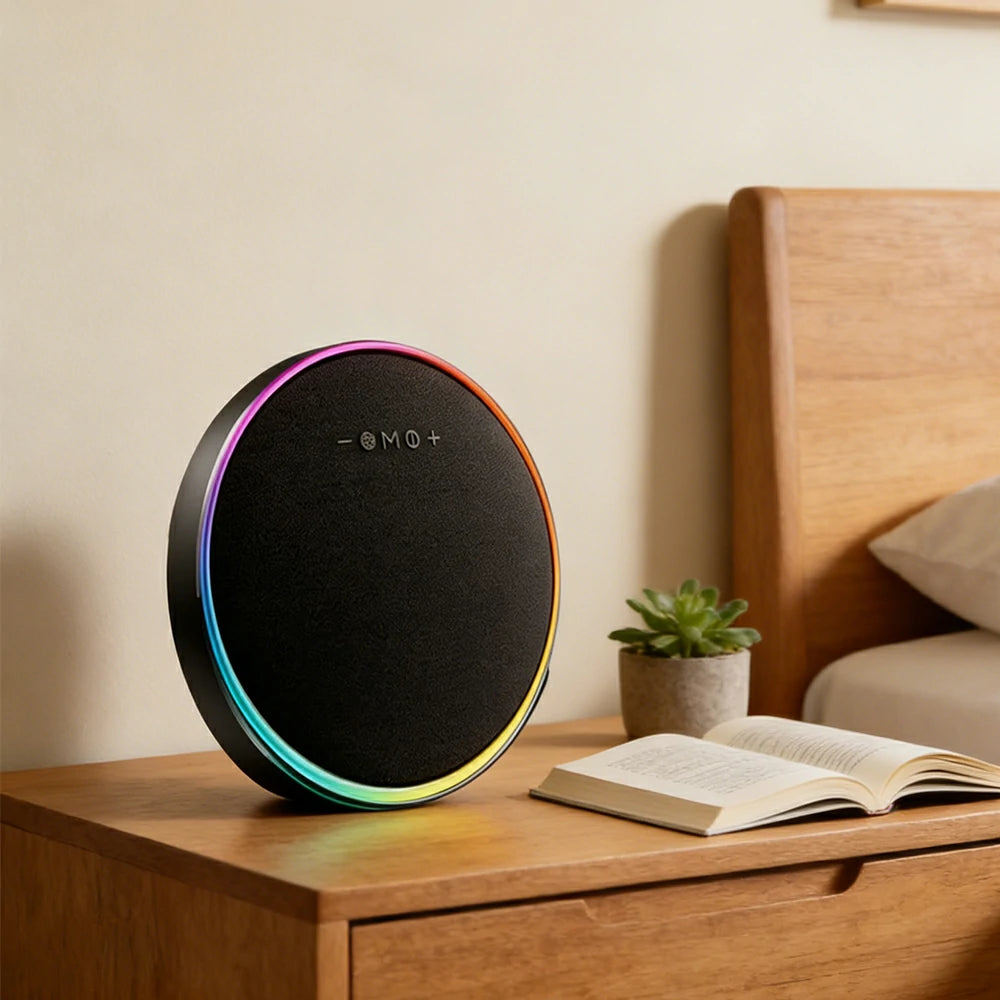 NEVORA Portable Bluetooth Speaker 120W Powerful Sound 10000mAh Battery LED Lighting Design