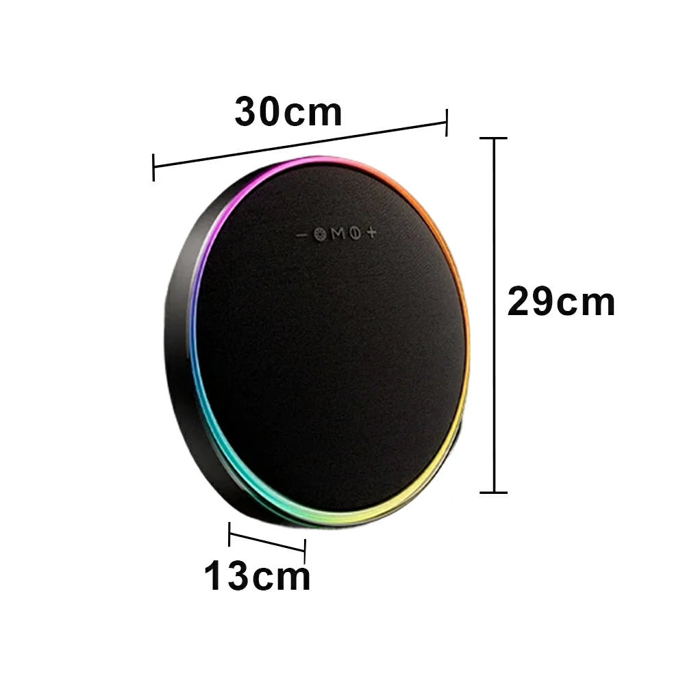 NEVORA Portable Bluetooth Speaker 120W Powerful Sound 10000mAh Battery LED Lighting Design