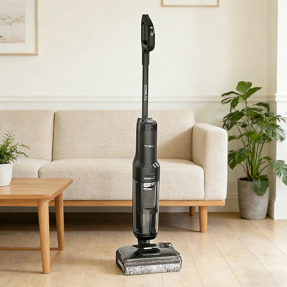 NEVORA Wet and Dry Vacuum Cleaner with 18000Pa Suction Self Cleaning System Metal Body and Slim Floor Head