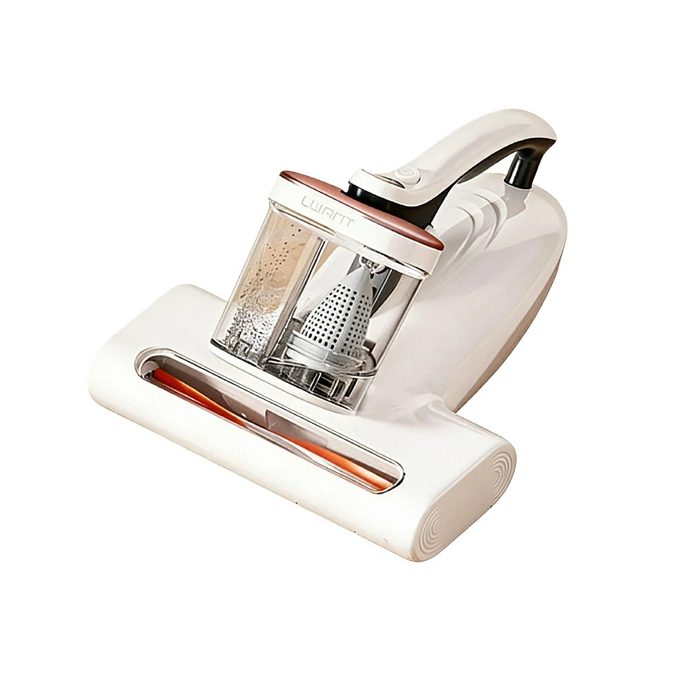 NEVORA Mite Vacuum Cleaner with 15000Pa Suction Dual Cup System Ultrasonic UV Sterilisation and Hot Air Drying