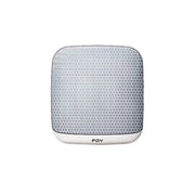 NEVORA Wall Mounted Bluetooth Speaker Ultra Slim Design with LED Ambient Light Metal Grille Wide Area Sound - White