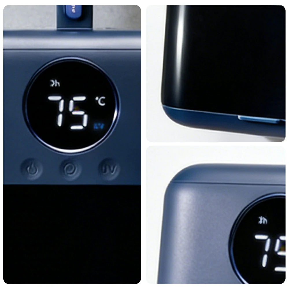 NEVORA Portable Clothes Dryer 400W Dual-Core Fast Drying 750ml Capacity Compact & Quiet Design