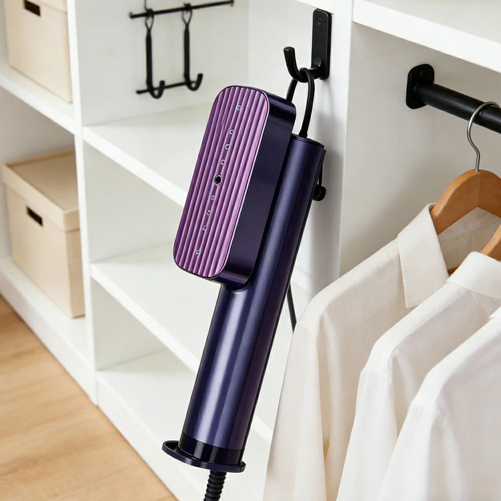 NEVORA Garment Steamer 1200W Triple-Layer Pressurized Steam Aluminum Soleplate 30g/min Output