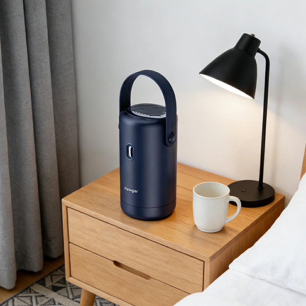 NEVORA Portable Clothes Dryer 280W Inflatable Airbag Quick Drying Compact & Quiet Design - Blue