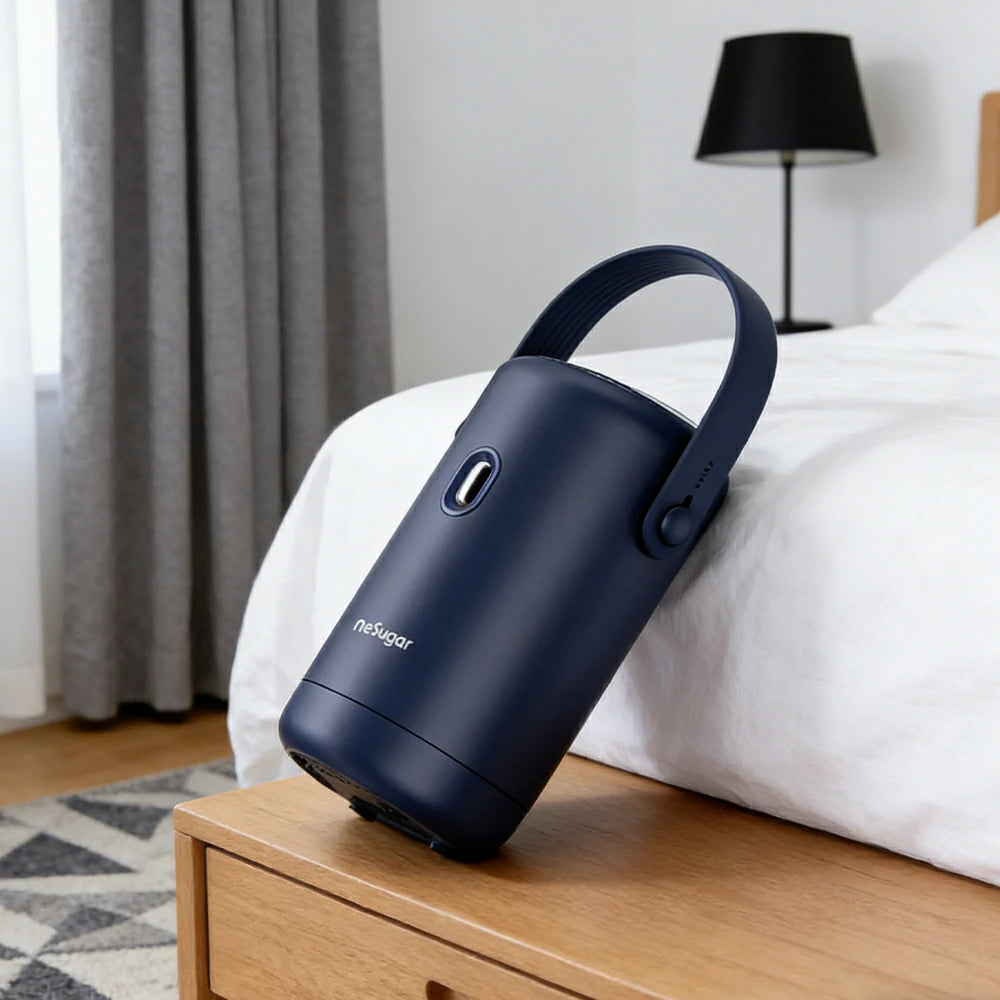 NEVORA Portable Clothes Dryer 280W Inflatable Airbag Quick Drying Compact & Quiet Design - Blue