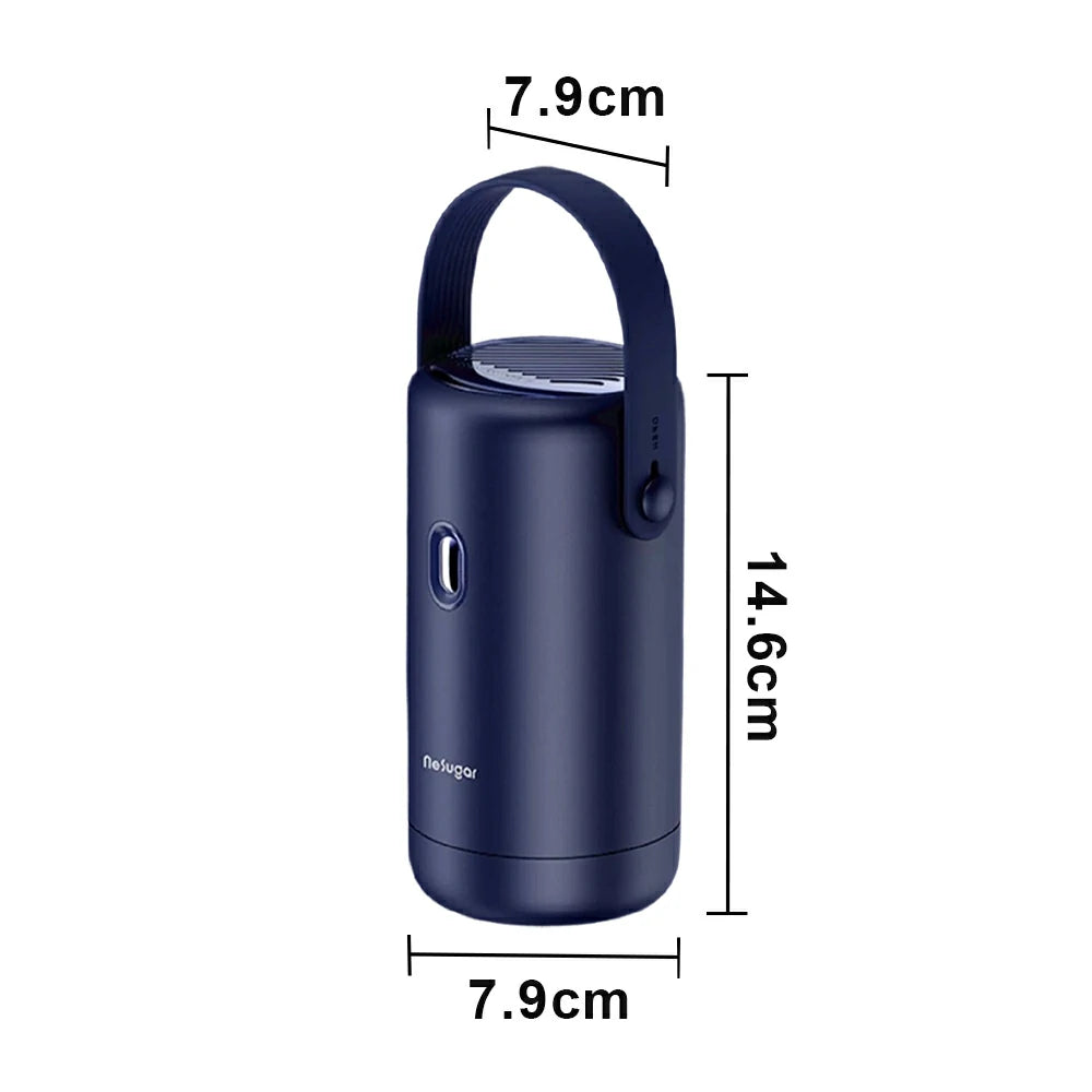 NEVORA Portable Clothes Dryer 280W Inflatable Airbag Quick Drying Compact & Quiet Design - Blue