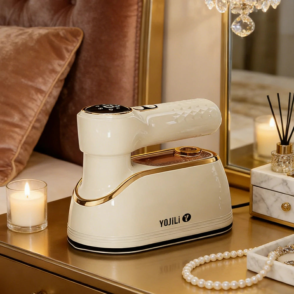 NEVORA Garment Steamer 1300W Graphene Heating AI Temperature Control Self-Cleaning Nano-Atomized Steam