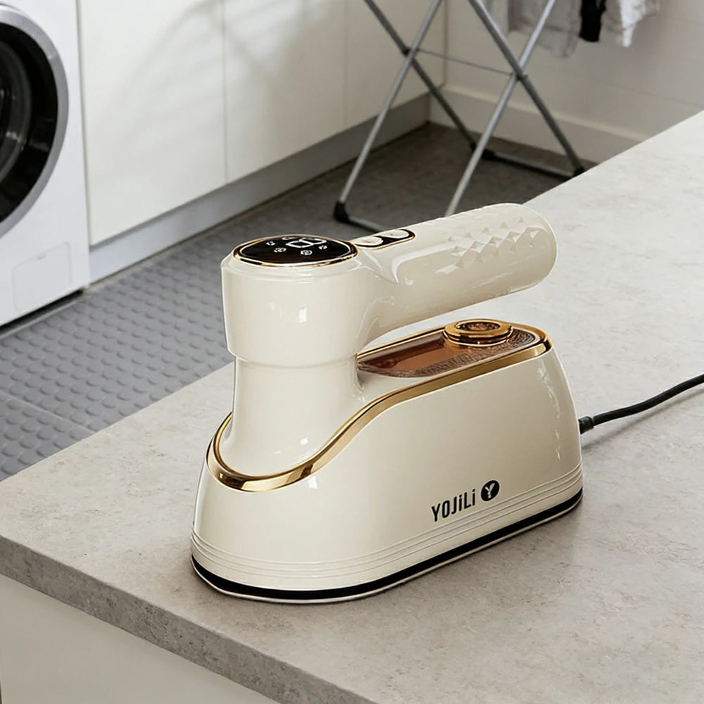 NEVORA Garment Steamer 1300W Graphene Heating AI Temperature Control Self-Cleaning Nano-Atomized Steam