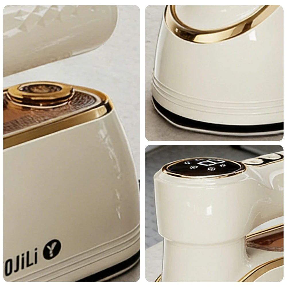 NEVORA Garment Steamer 1300W Graphene Heating AI Temperature Control Self-Cleaning Nano-Atomized Steam