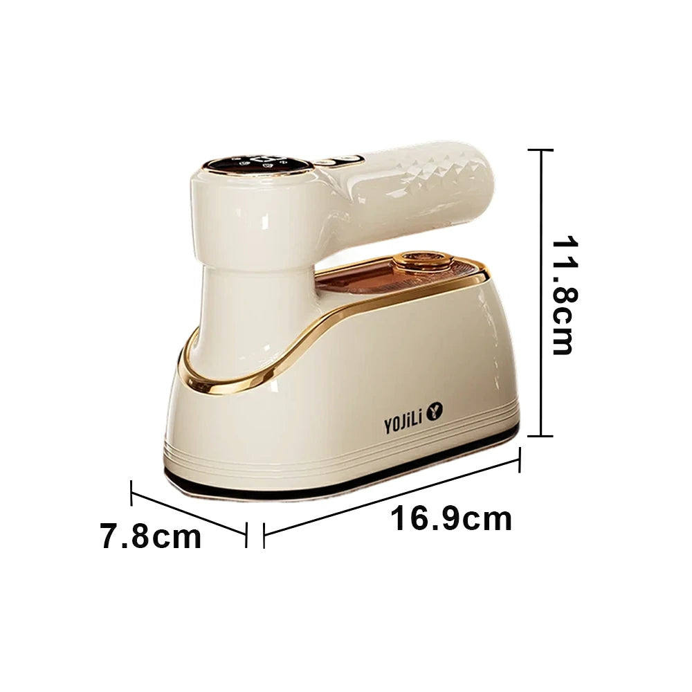 NEVORA Garment Steamer 1300W Graphene Heating AI Temperature Control Self-Cleaning Nano-Atomized Steam