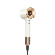 NEVORA High-Speed Hair Dryer - 120,000RPM Brushless Motor, 30m/s Powerful Airflow, Smart Care Modes, Magnetic Nozzle - Gold