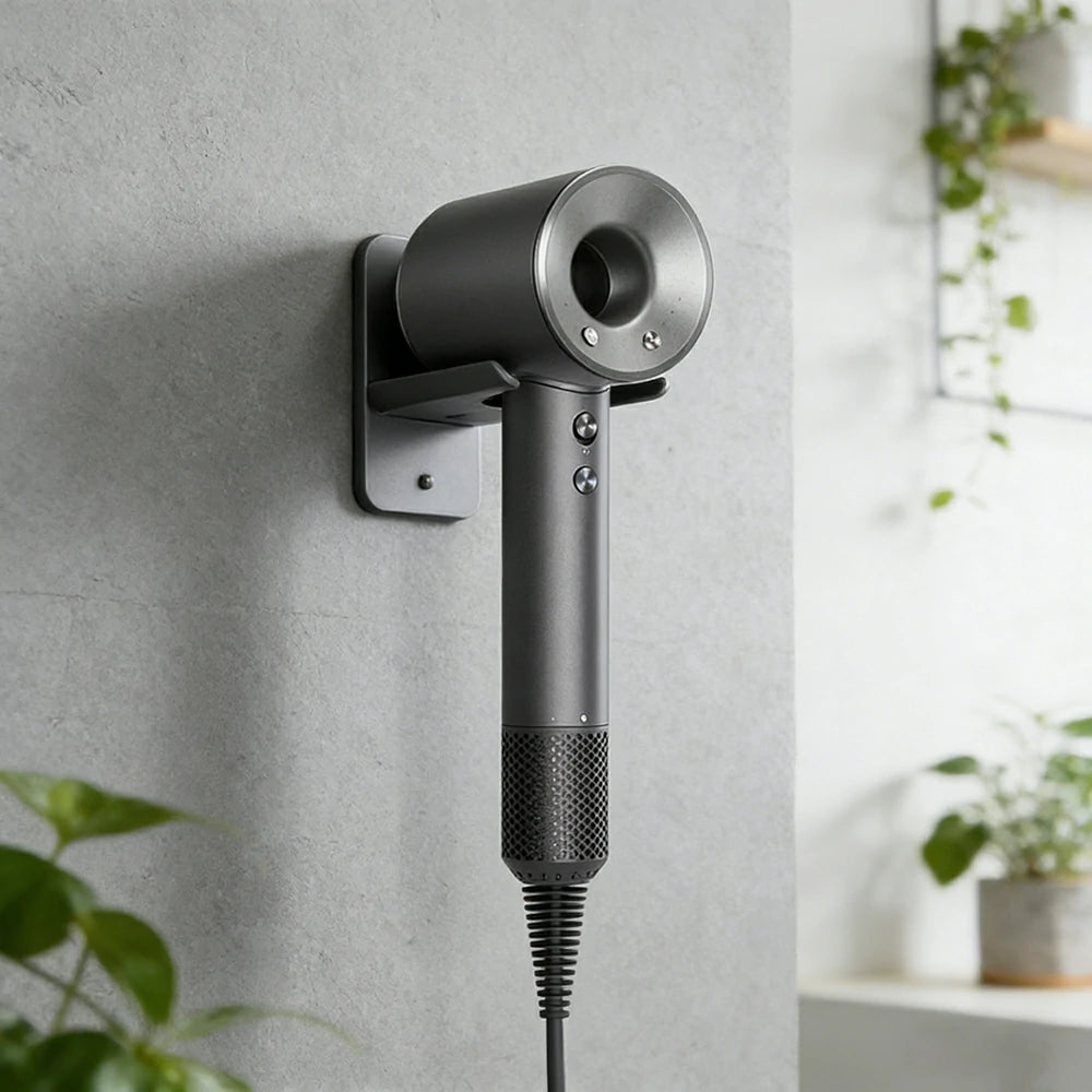 NEVORA High-Speed Hair Dryer - 120,000RPM Brushless Motor, 30m/s Powerful Airflow, Smart Care Modes, Magnetic Nozzle - Grey