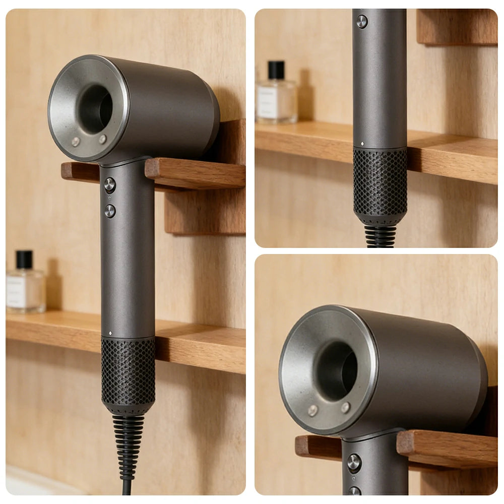 NEVORA High-Speed Hair Dryer - 120,000RPM Brushless Motor, 30m/s Powerful Airflow, Smart Care Modes, Magnetic Nozzle - Grey