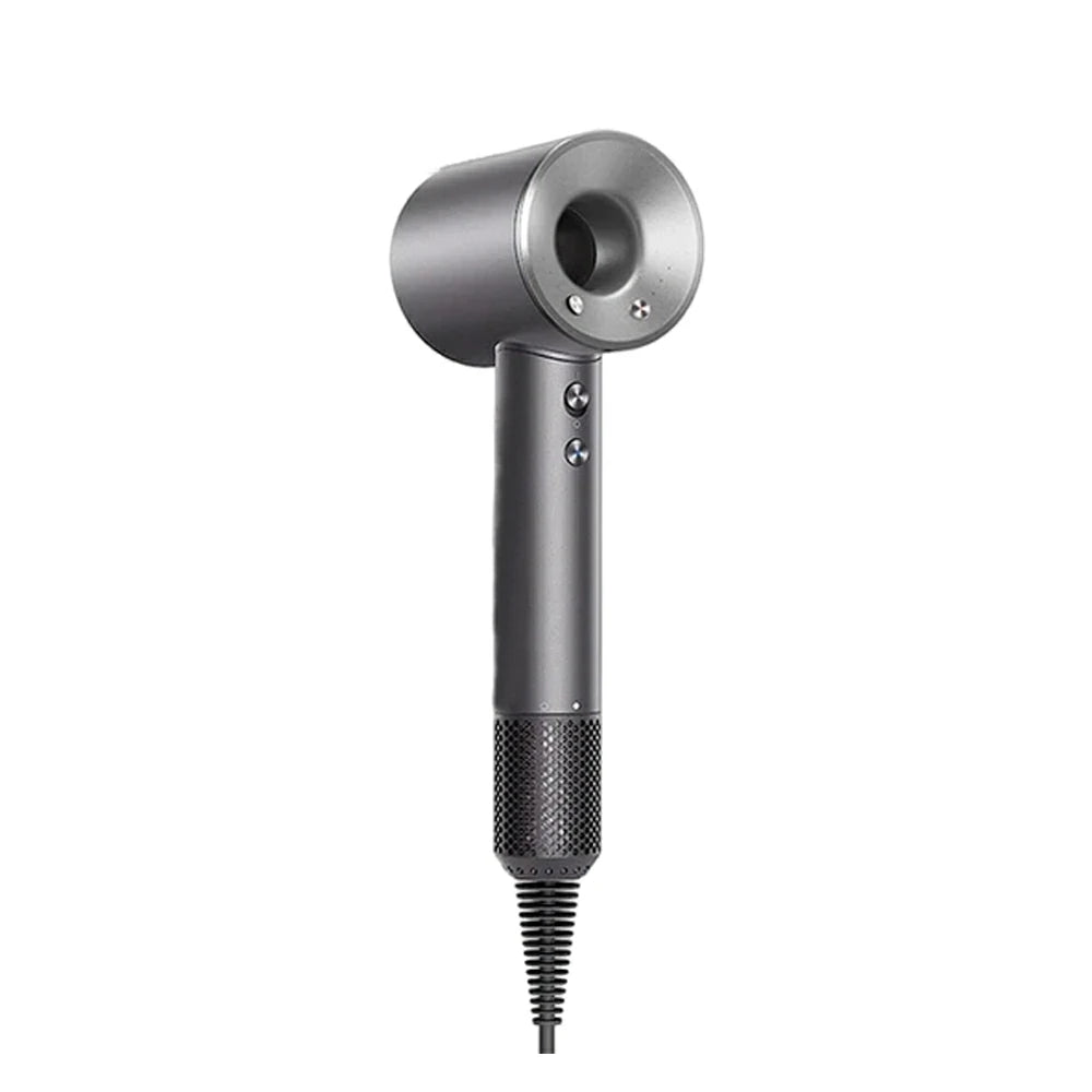 NEVORA High-Speed Hair Dryer - 120,000RPM Brushless Motor, 30m/s Powerful Airflow, Smart Care Modes, Magnetic Nozzle - Grey