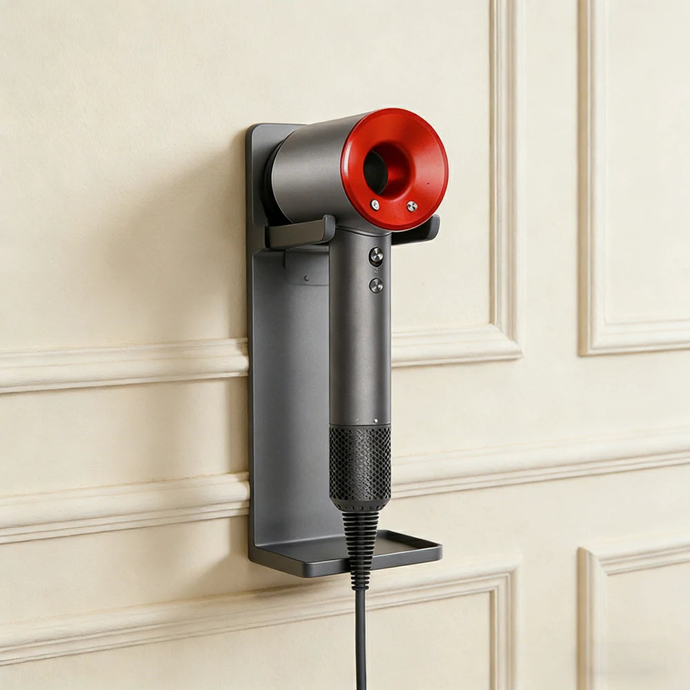 NEVORA High-Speed Hair Dryer - 120,000RPM Brushless Motor, 30m/s Powerful Airflow, Smart Care Modes, Magnetic Nozzle - Red