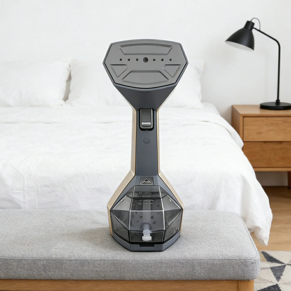 NEVORA Portable Garment Steamer 1500W Dual-Layer Pressurized Steam 260ml Water Tank