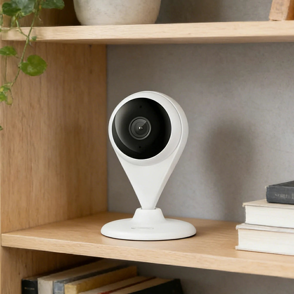 NEVORA 2K Smart Security Camera - AI Human Detection, Wide-Angle HD Lens, Infrared Night Vision, Two-Way Audio