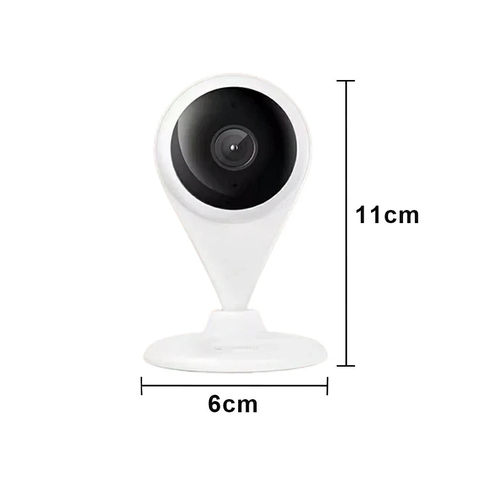 NEVORA 2K Smart Security Camera - AI Human Detection, Wide-Angle HD Lens, Infrared Night Vision, Two-Way Audio