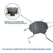 POP MASTER Trampoline Safety Enclosure Ceiling for 6/7/8/9FT Square Trampolines