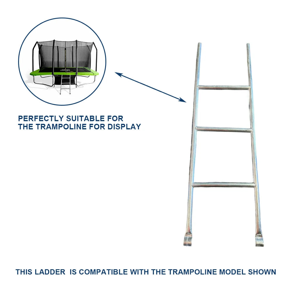 POP MASTER Trampoline Replacement Ladder for 6/7/8/9FT Square Trampolines