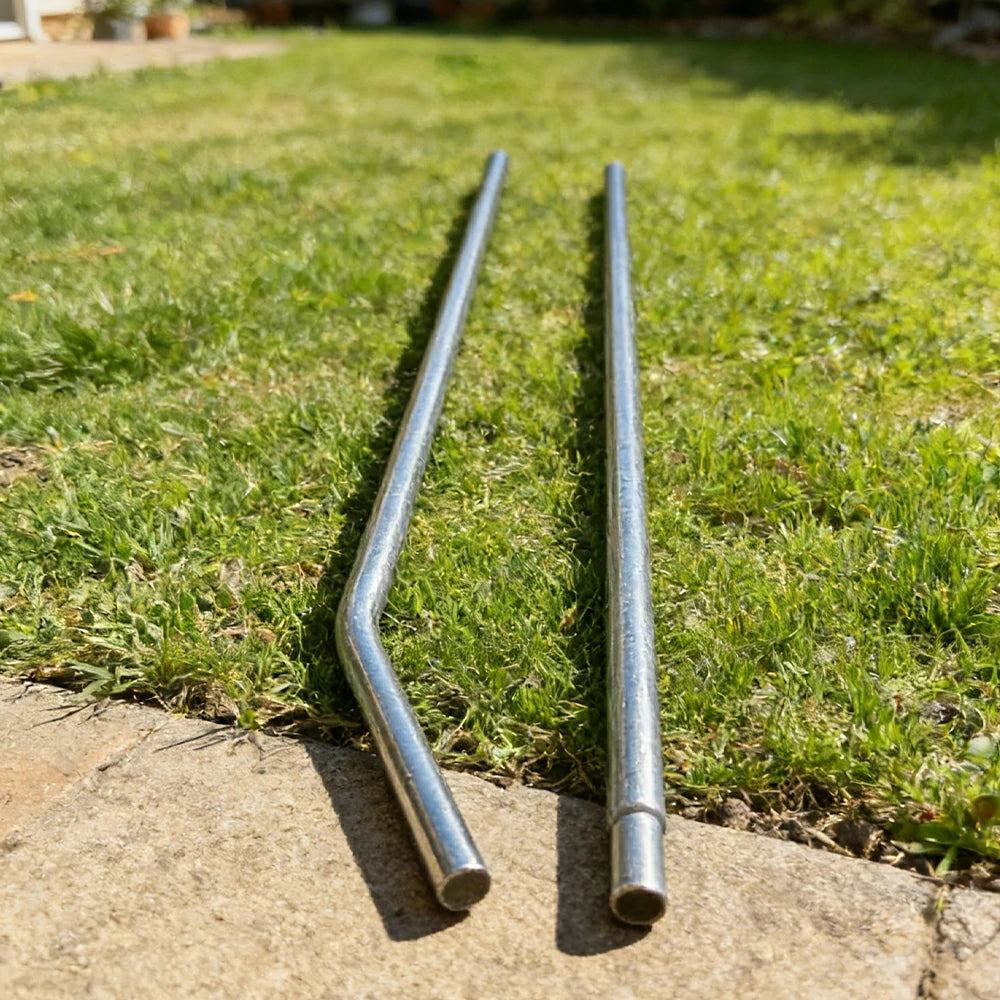 POP MASTER Trampoline Support Poles - 2 Pieces for 6/7/8/9FT Square Trampolines