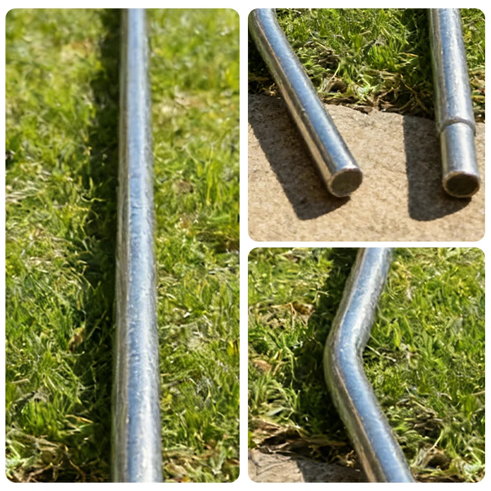 POP MASTER Trampoline Support Poles - 2 Pieces for 6/7/8/9FT Square Trampolines