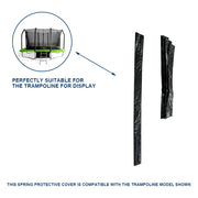 POP MASTER Trampoline Bracket Protective Covers - 5 Pieces for 6/7/8/9FT Square Trampolines