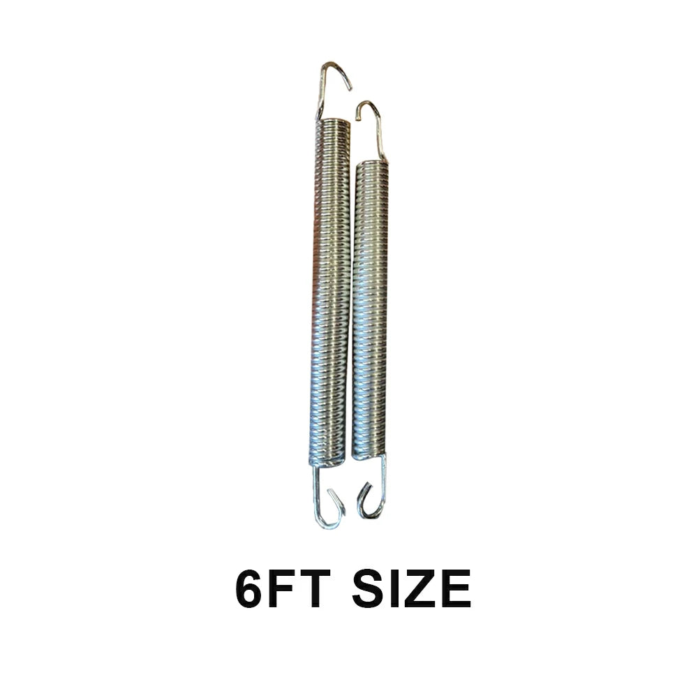 POP MASTER Trampoline Replacement Springs - 15 Pieces for 6/7/8/9FT Square Trampolines