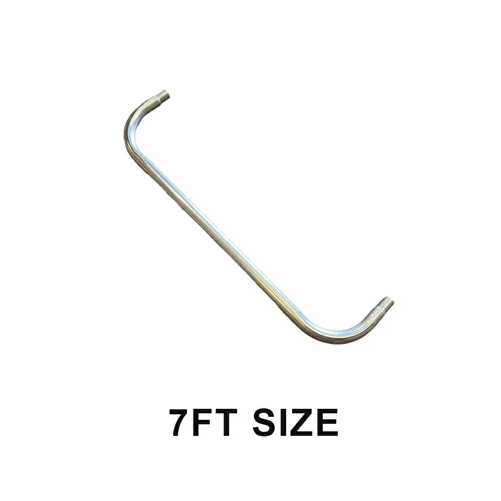 POP MASTER Trampoline U-Shaped Connectors - 2 Pieces for 6/7/8/9FT Square Trampolines