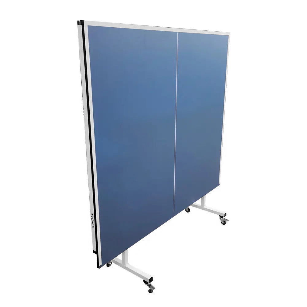 SPINIX Optimal 16mm Indoor  Blue Top Foldable Solo Play Table Tennis Pingpong Table-Bats Balls Net