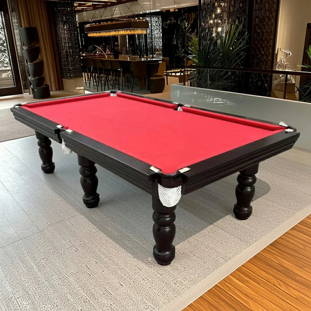 QUESLA AU12 8FT Mahogany Luxury Slate Pool / Billards / Snooker Table